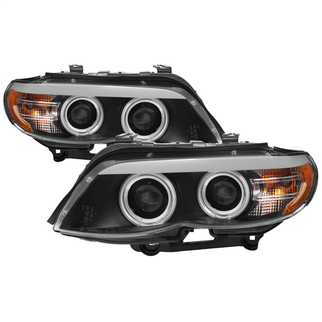 Spyder Auto 5076489 CCFL Halo DRL LED Projector Headlights Fits 04-06 X5