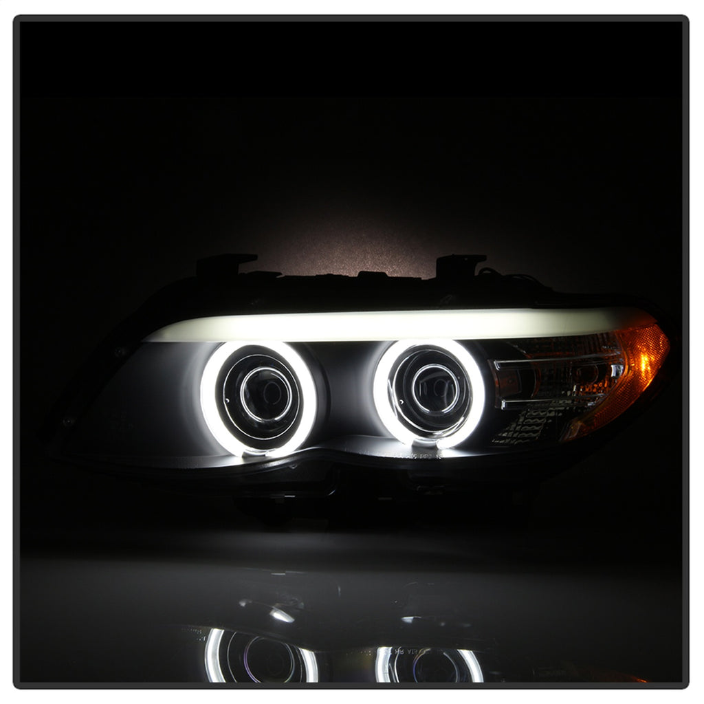Spyder Auto 5076489 CCFL Halo DRL LED Projector Headlights Fits 04-06 X5