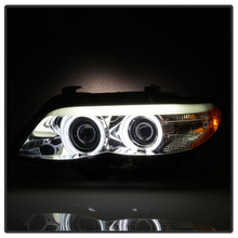 Load image into Gallery viewer, Spyder Auto 5076502 CCFL Halo DRL LED Projector Headlights Fits 04-06 X5