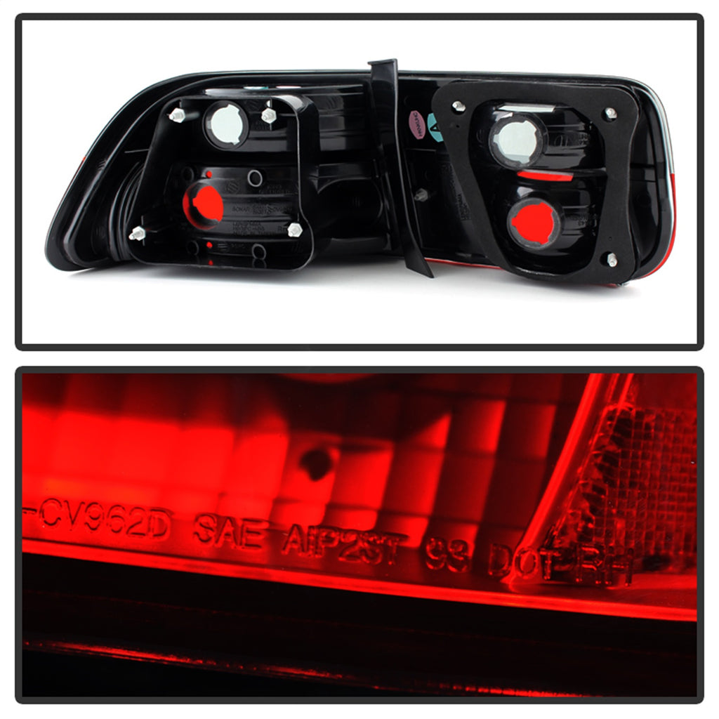 Spyder Auto 5076557 Crystal Tail Lights Fits 96-00 Civic