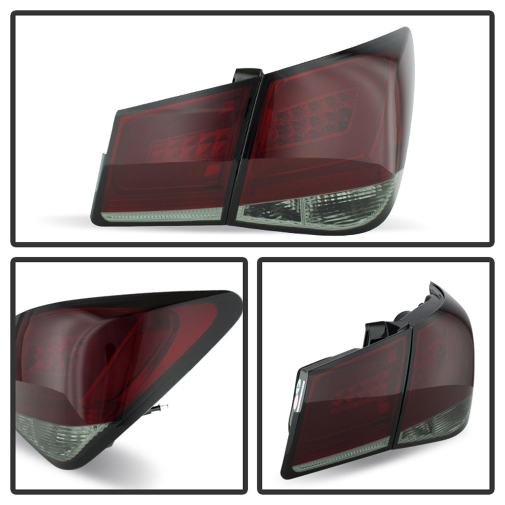 Spyder Auto 5076625 Light Bar LED Tail Lights Fits 11-16 Cruze Cruze Limited
