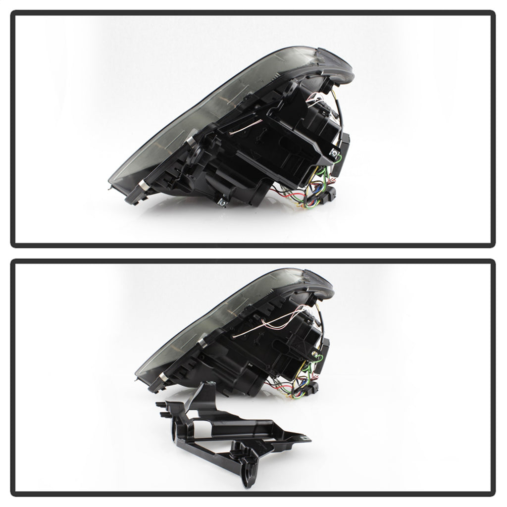 Spyder Auto 5076762 CCFL Halo DRL LED Projector Headlights Fits 04-06 X5