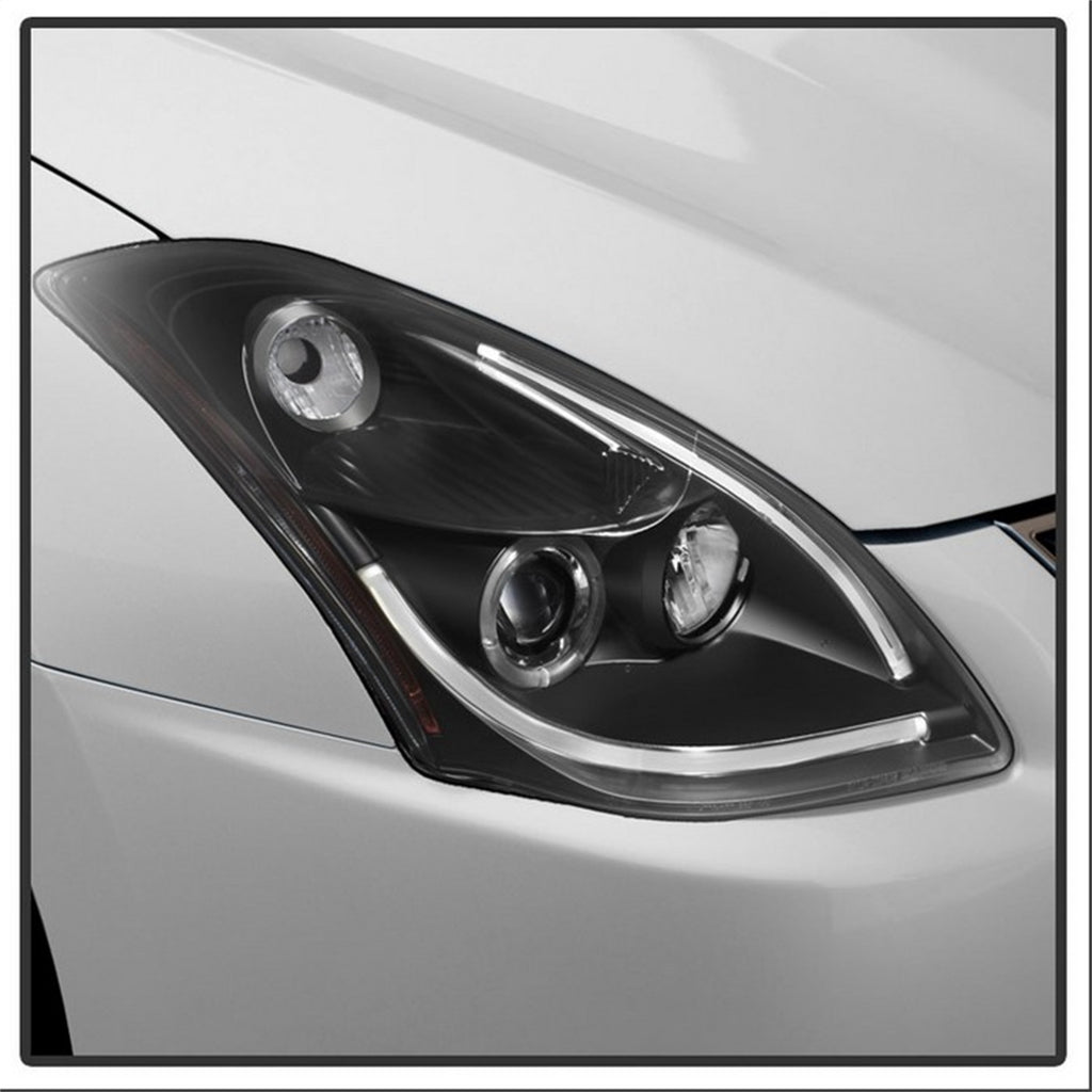 Spyder Auto 5076830 Halo DRL LED Projector Headlight Fits 10-12 Altima