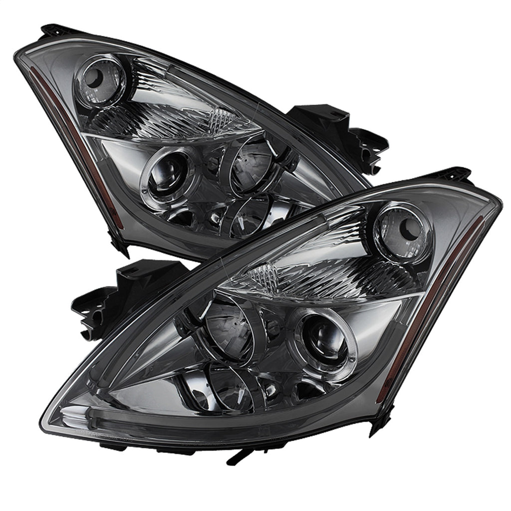 Spyder Auto 5076854 Halo DRL LED Projector Headlight Fits 10-12 Altima