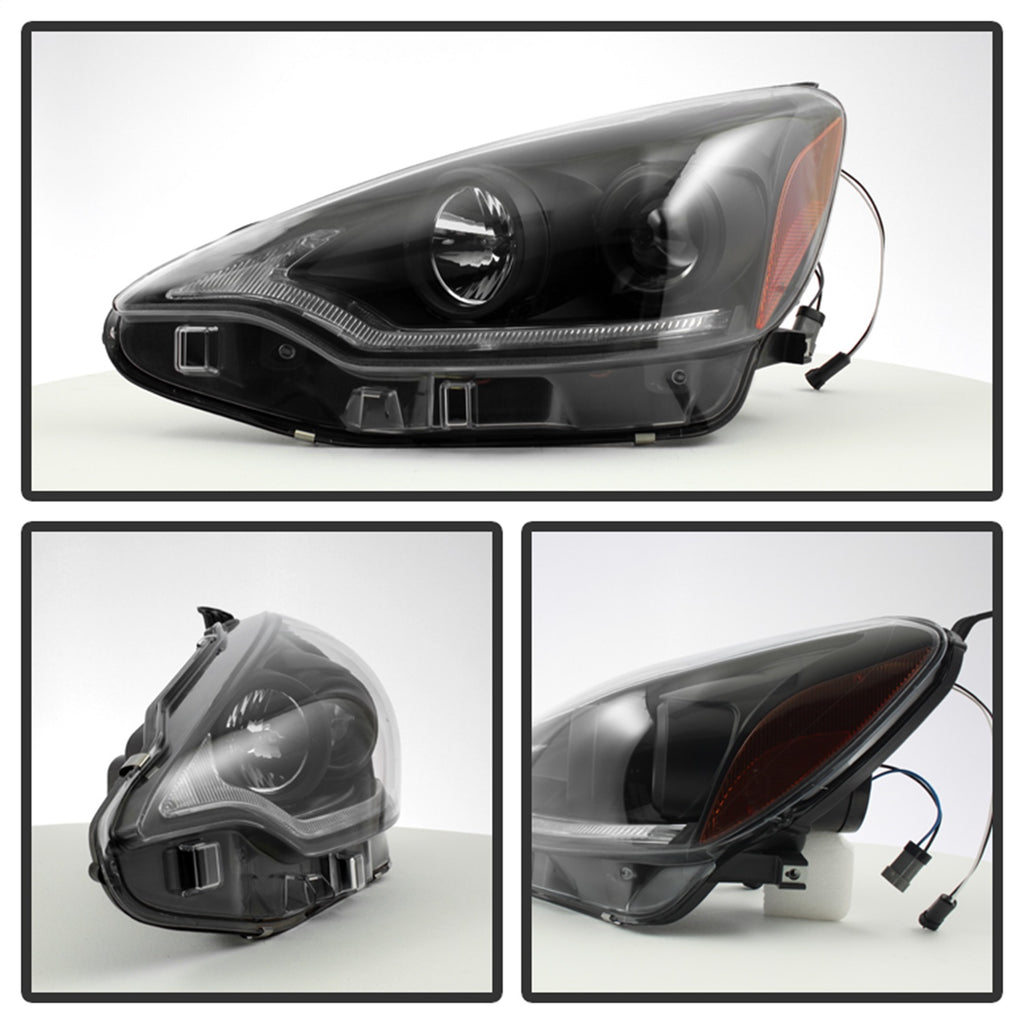 Spyder Auto 5076861 Projector Headlights Fits 12-13 Prius C