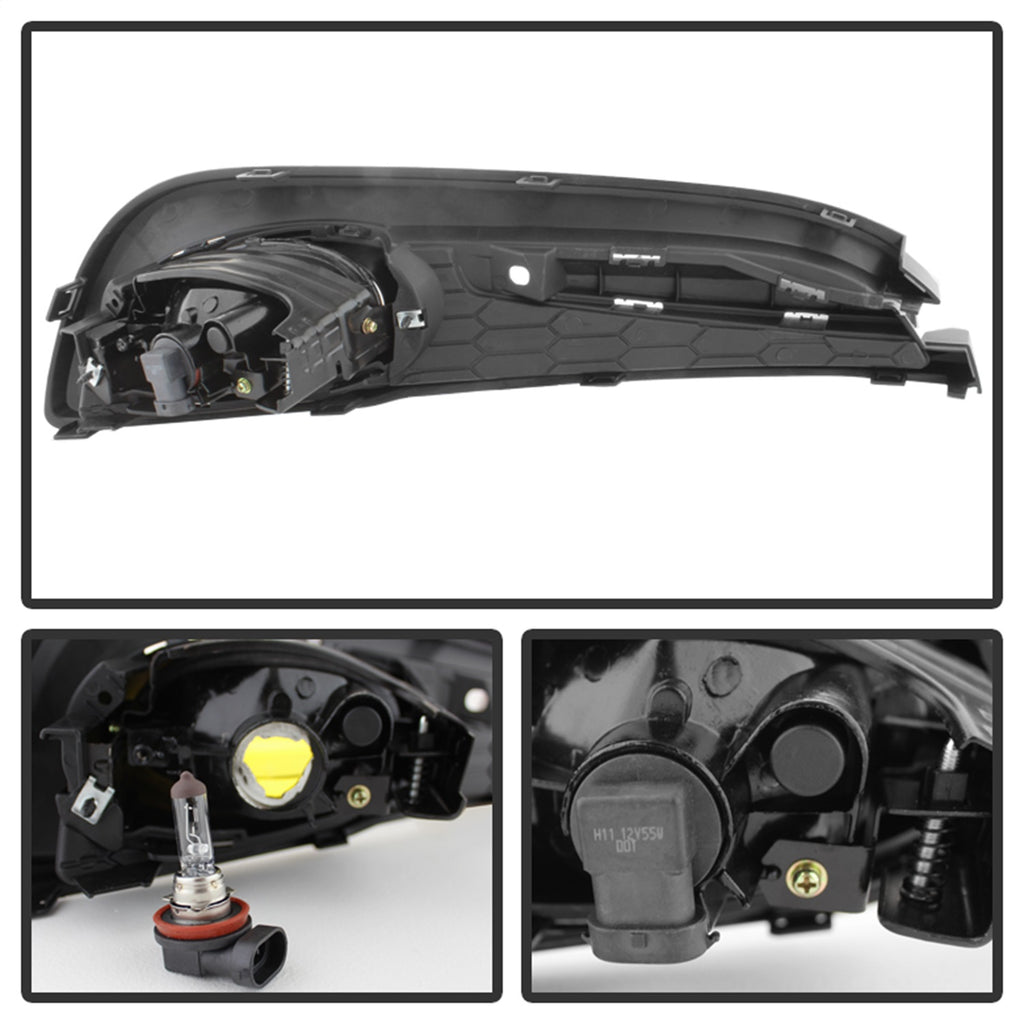 Spyder Auto 5077752 Fog Lights Fits 13-15 Civic