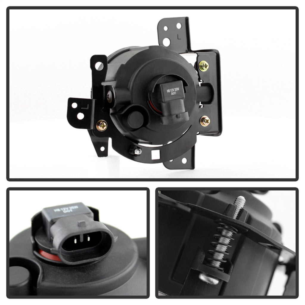 Spyder Auto 5077769 Fog Lights Fits 14-15 Mirage