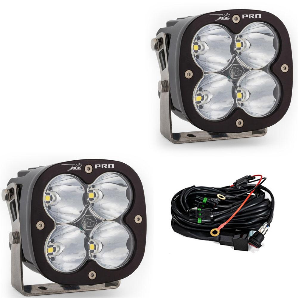 Baja Design 507801 LED Light Pods High Speed Spot Pattern Pair XL Pro Series