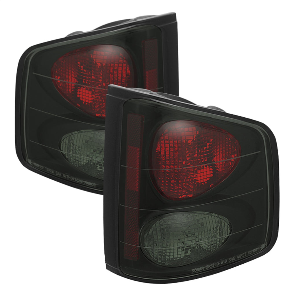 Spyder Auto 5078049 Euro Style Tail Lights Fits 94-04 Hombre S10 Pickup Sonoma