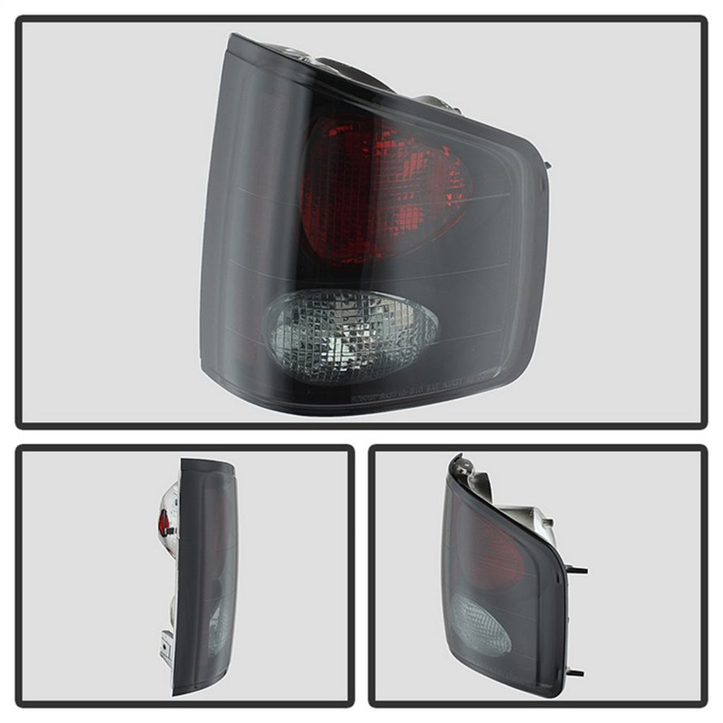 Spyder Auto 5078049 Euro Style Tail Lights Fits 94-04 Hombre S10 Pickup Sonoma