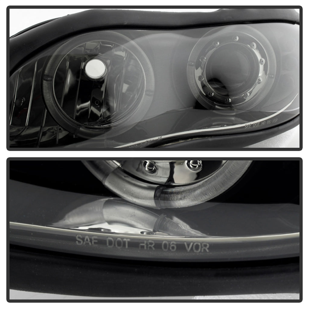 Spyder Auto 5078261 Halo LED Projector Headlights Fits 98-02 Camaro