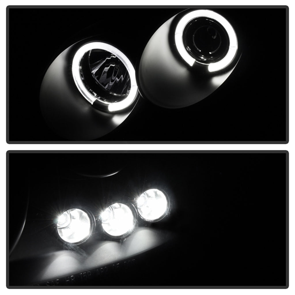Spyder Auto 5078285 Halo LED Projector Headlights Fits 05-10 Cobalt G5 Pursuit