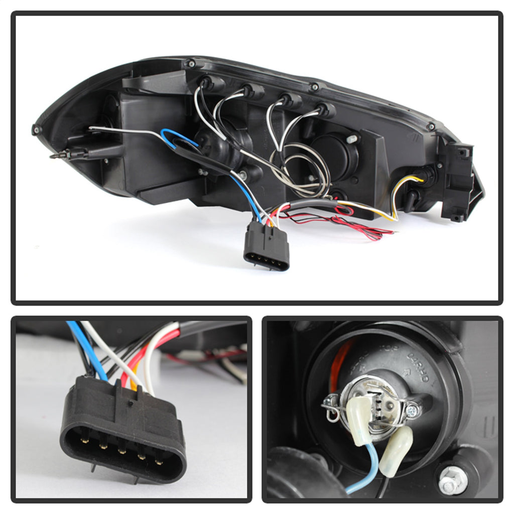 Spyder Auto 5078308 Halo LED Projector Headlights Fits 06-13 Impala Monte Carlo