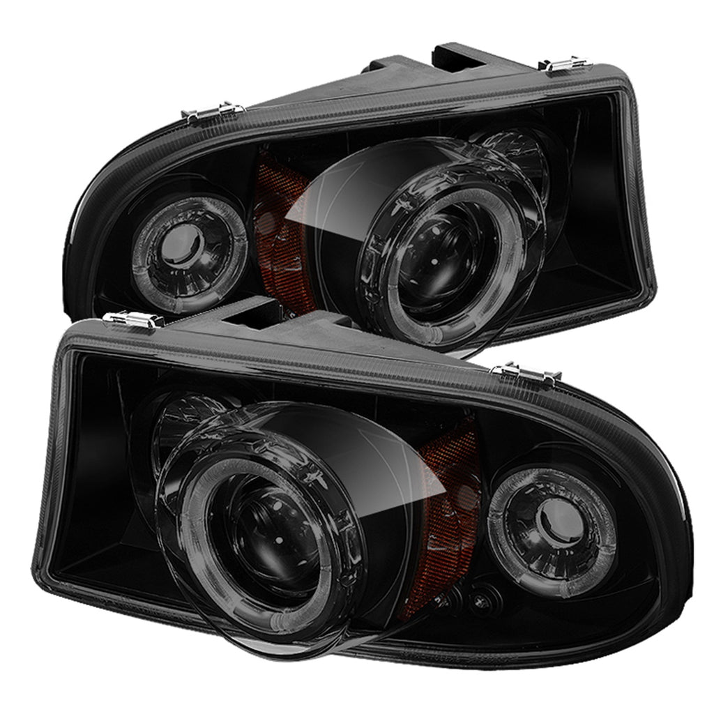 Spyder Auto 5078360 Halo LED Projector Headlights Fits 97-04 Dakota Durango