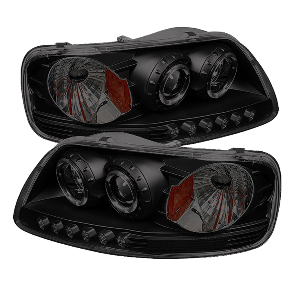 Spyder Auto 5078445 Halo LED Projector Headlights Fits 97-03 Expedition F-150