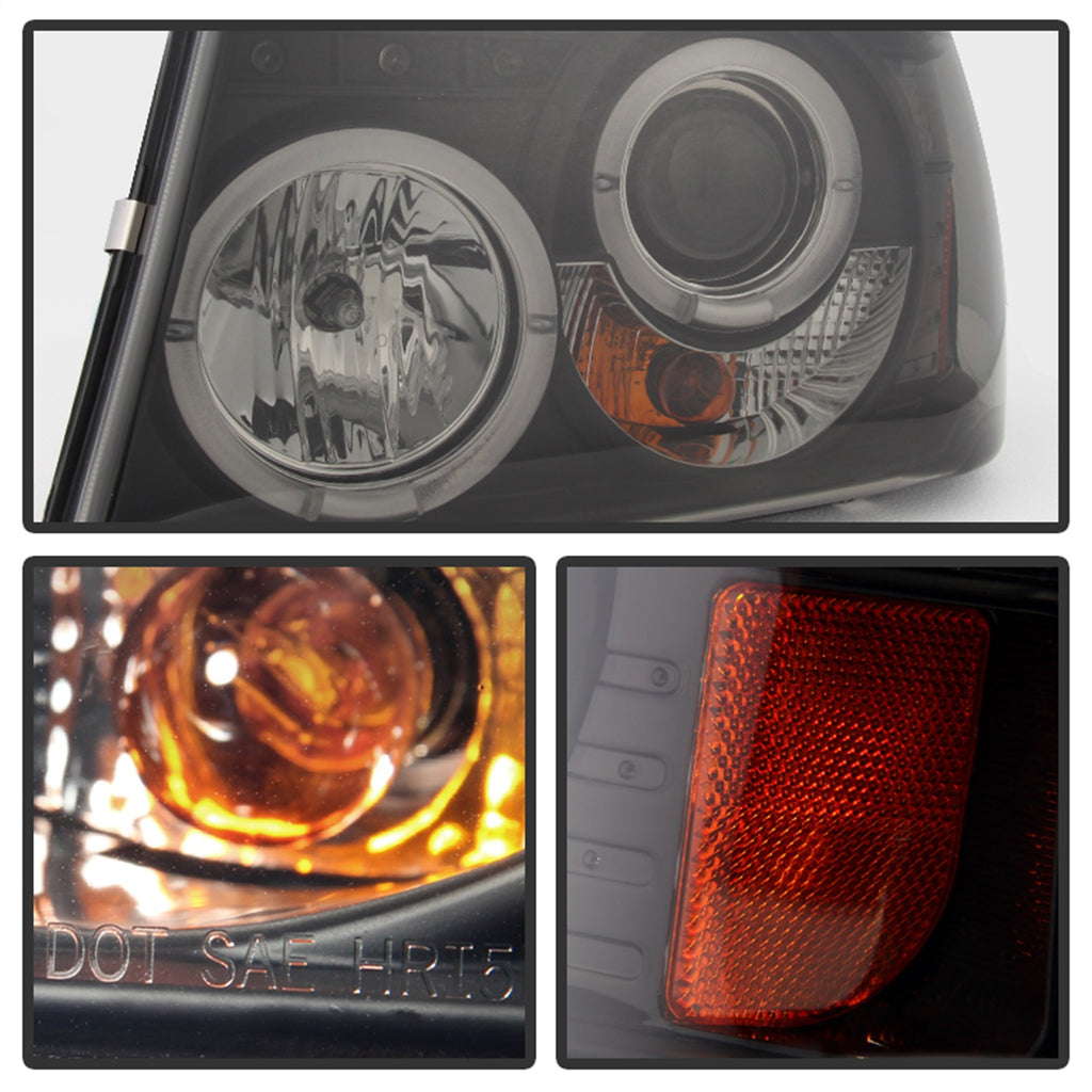 Spyder Auto 5078476 Halo LED Projector Headlights Fits 01-11 Ranger