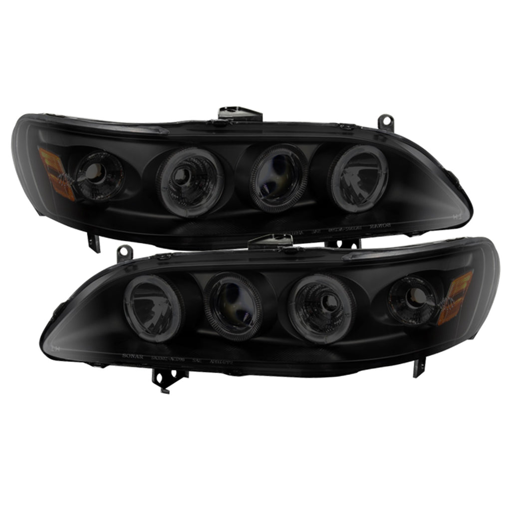 Spyder Auto 5078513 Halo LED Projector Headlights Fits 98-02 Accord