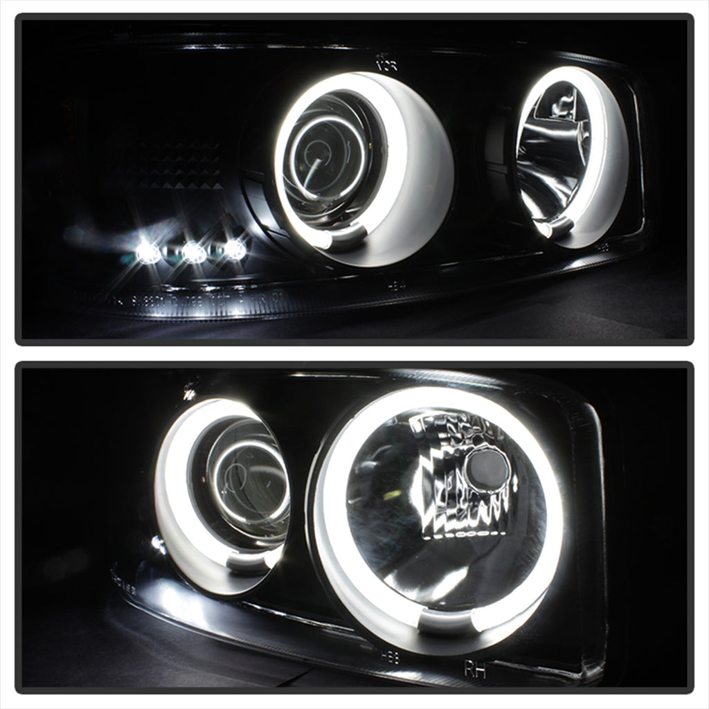 Spyder Auto 5078704 CCFL Halo LED Projector Headlights