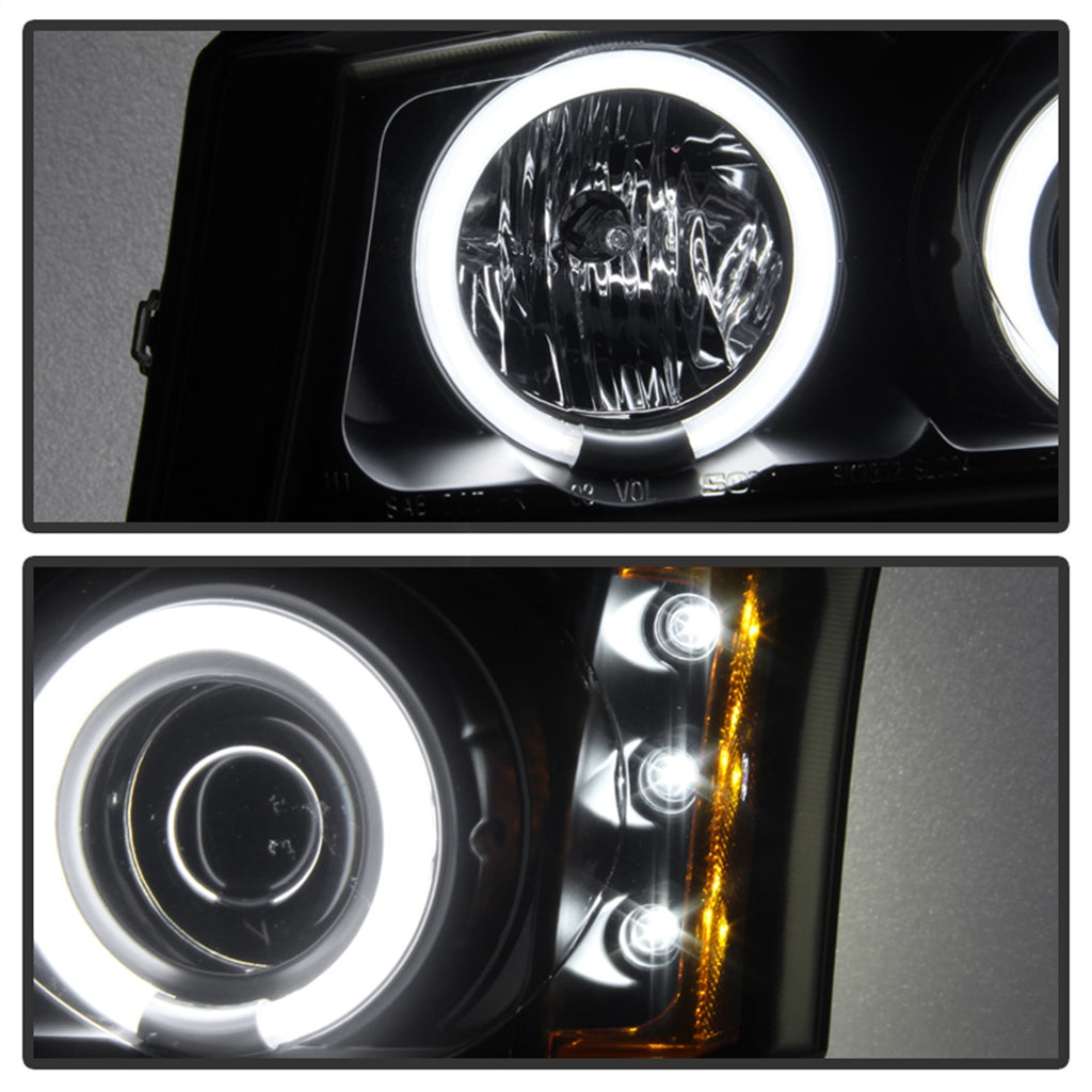 Spyder Auto 5078728 CCFL Halo LED Projector Headlights