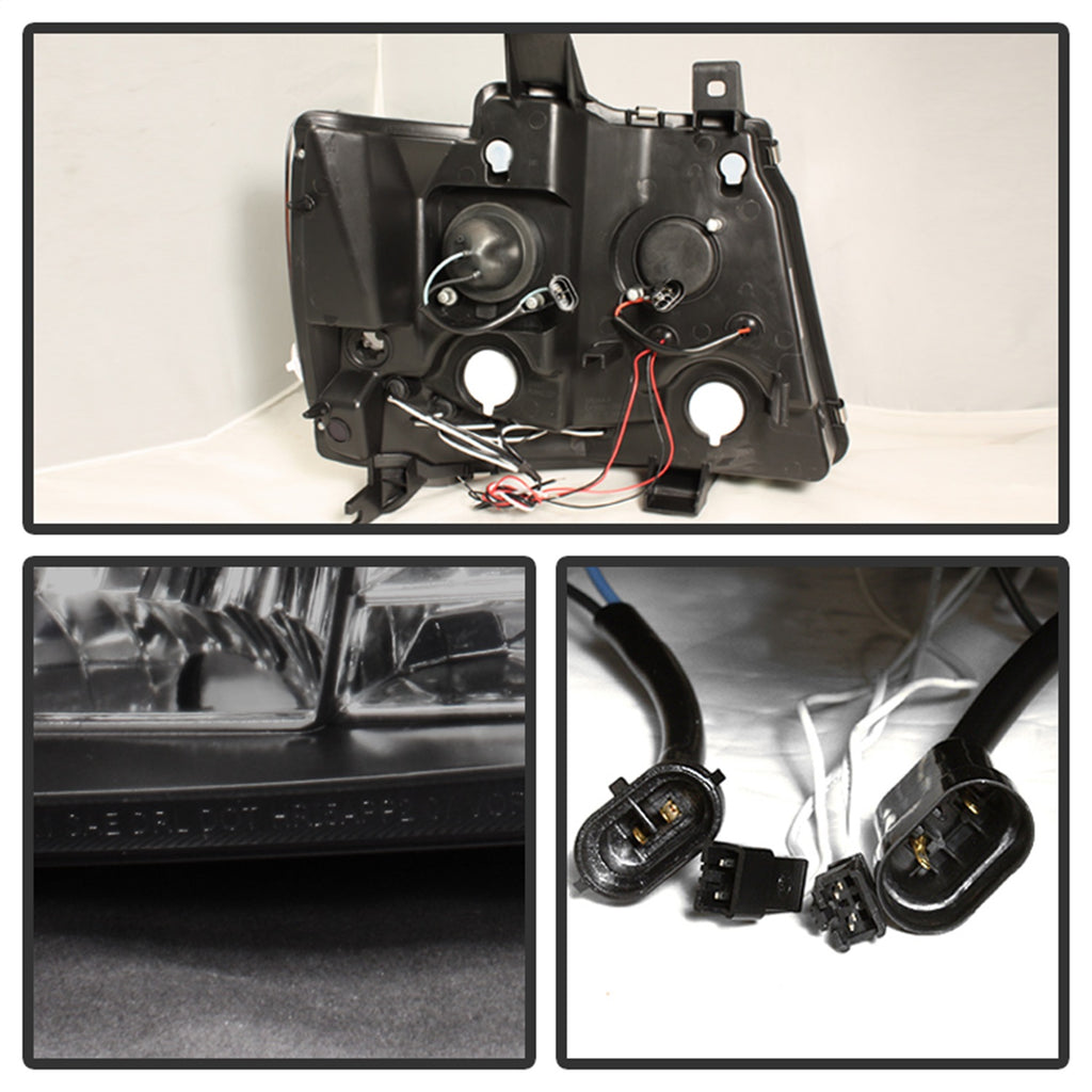 Spyder Auto 5078759 CCFL Halo LED Projector Headlights