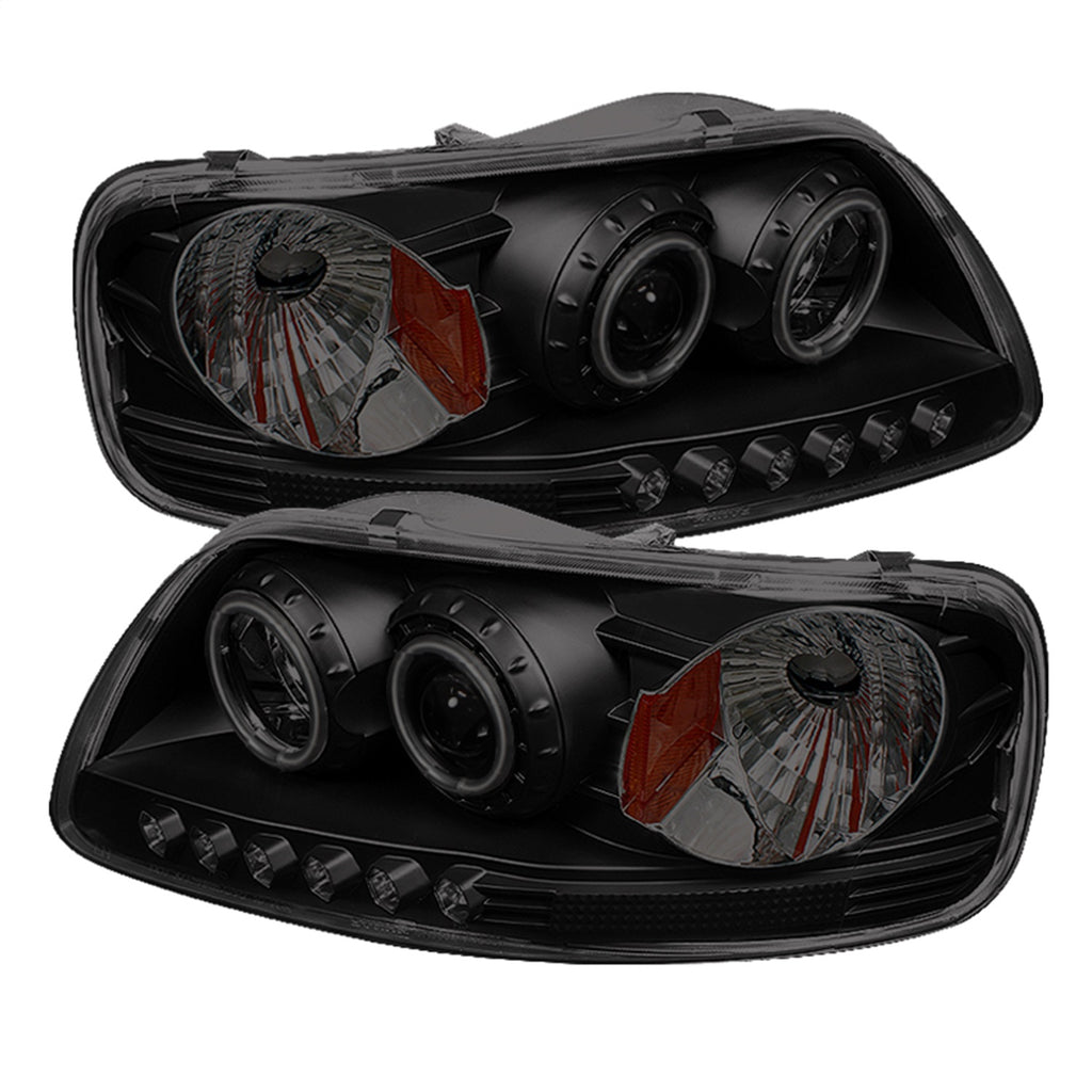 Spyder Auto 5078858 CCFL Halo LED Projector Headlights Fits Expedition F-150