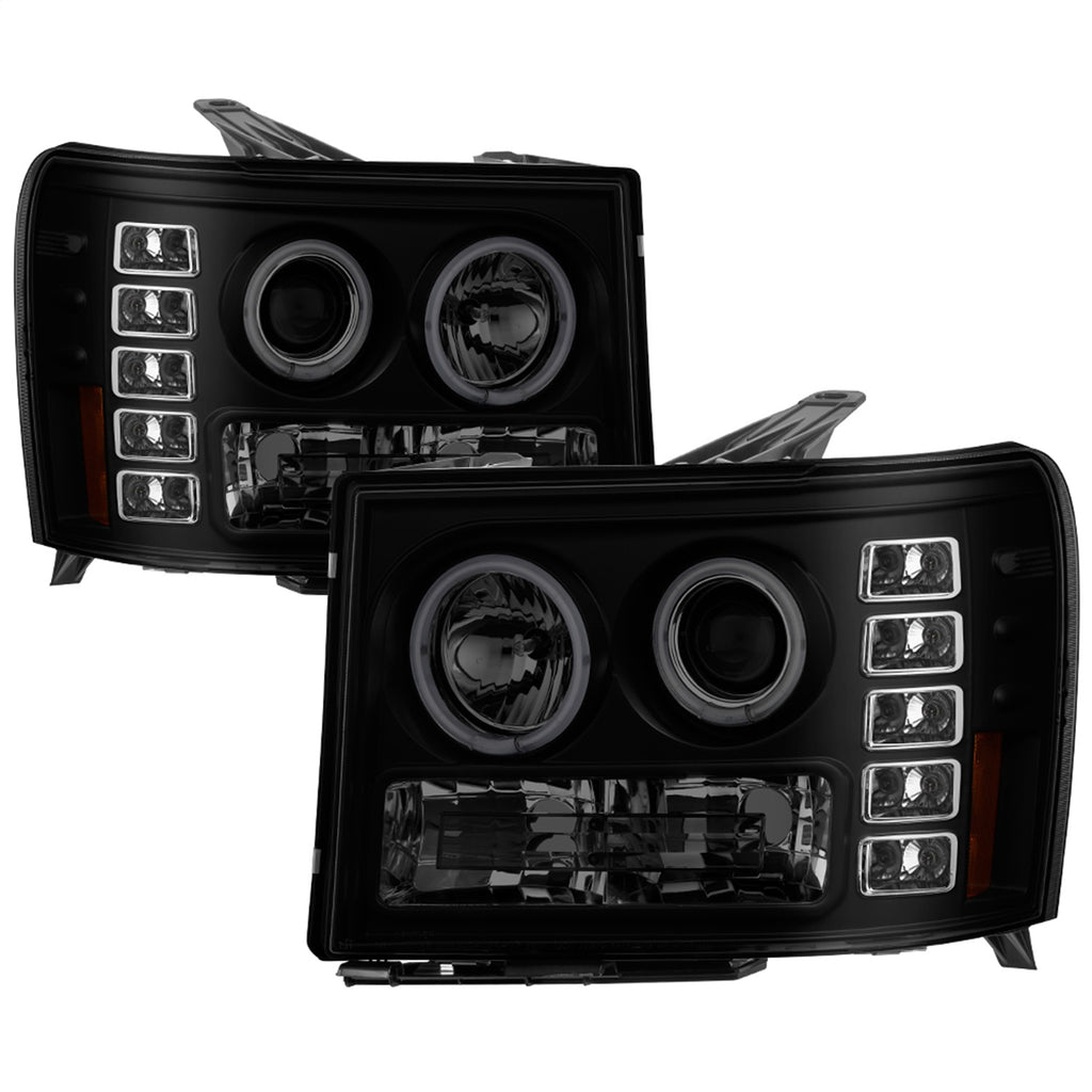 Spyder Auto 5078919 CCFL Halo LED Projector Headlights