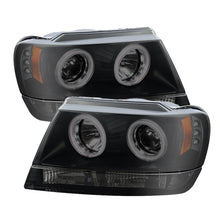 Load image into Gallery viewer, Spyder Auto 5078964 CCFL Halo LED Projector Headlights Fits 99-04 Grand Cherokee