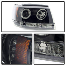 Load image into Gallery viewer, Spyder Auto 5078964 CCFL Halo LED Projector Headlights Fits 99-04 Grand Cherokee