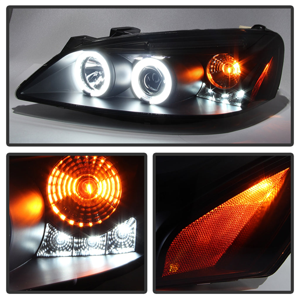 Spyder Auto 5079008 CCFL Halo LED Projector Headlights Fits 05-08 G6