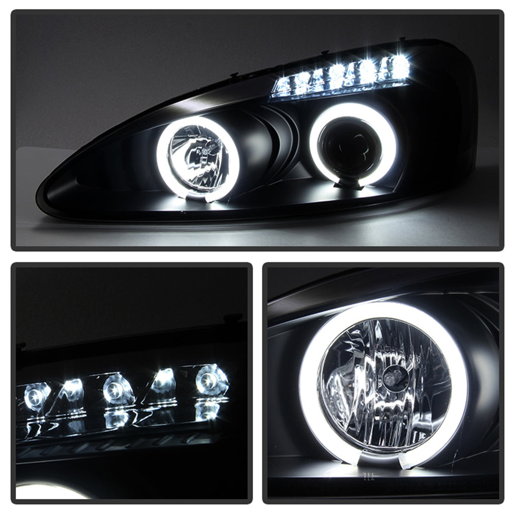 Spyder Auto 5079015 CCFL Halo LED Projector Headlights Fits 04-08 Grand Prix