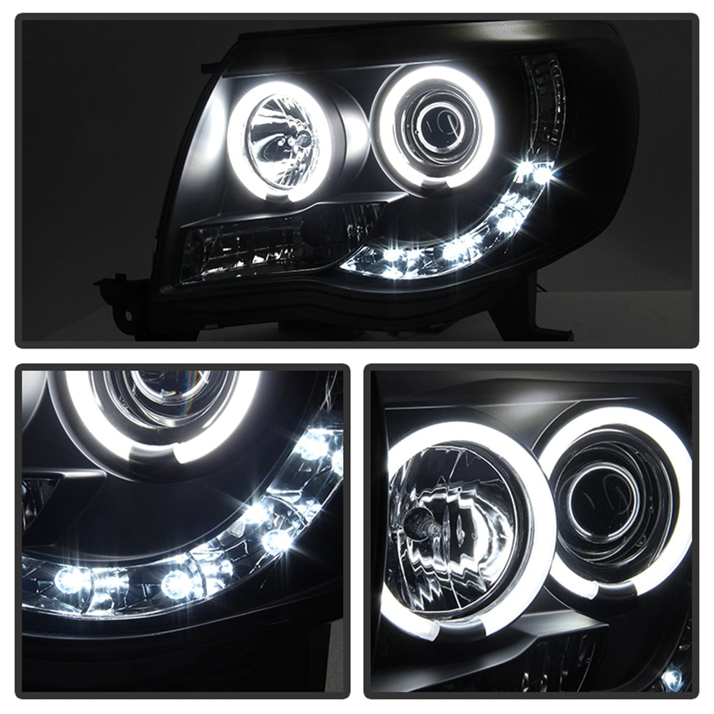 Spyder Auto 5079046 CCFL Halo LED Projector Headlights Fits 05-11 Tacoma