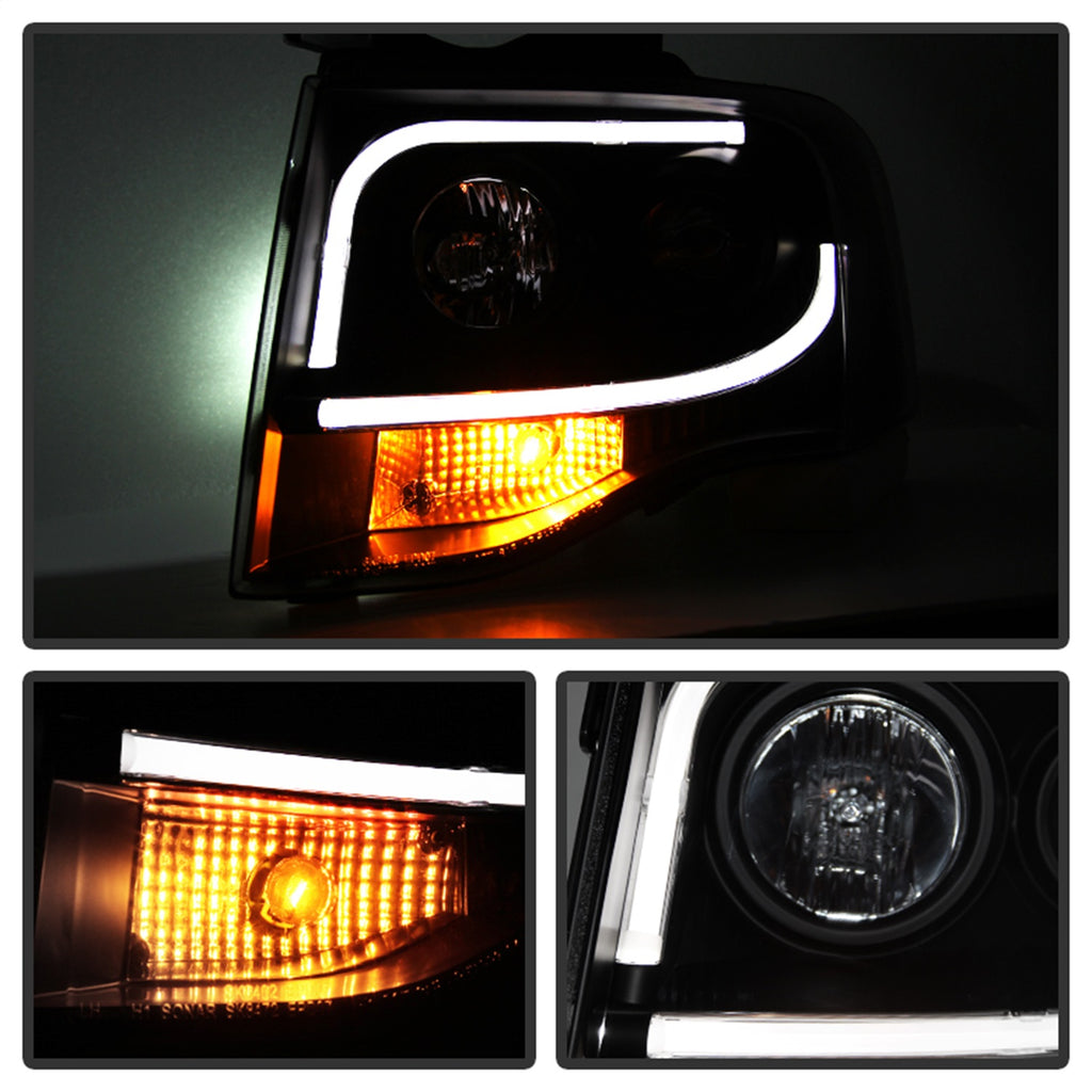 Spyder Auto 5079503 DRL Projector Headlights Fits 07-13 Expedition
