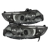 Spyder Auto 5079589 CCFL Halo Projector Headlights Fits 06-08 Civic