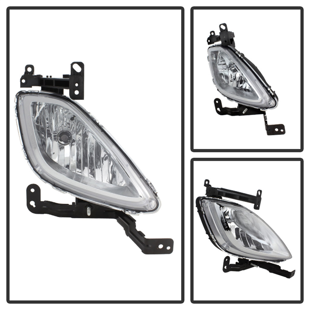 Spyder Auto 5079909 OE Style Fog Lights Fits 11-13 Elantra