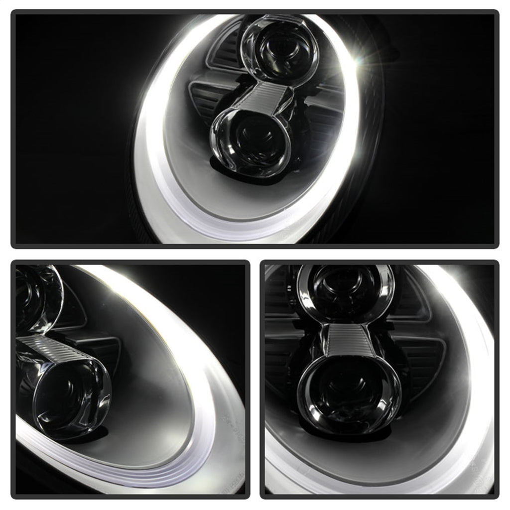 Spyder Auto 5080110 DRL LED Projector Headlights Fits 05-09 911