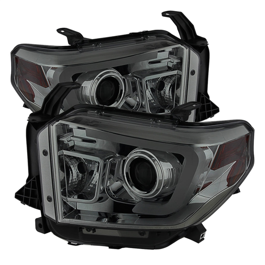 Spyder Auto 5080172 DRL Projector Headlights Fits 14-18 Tundra