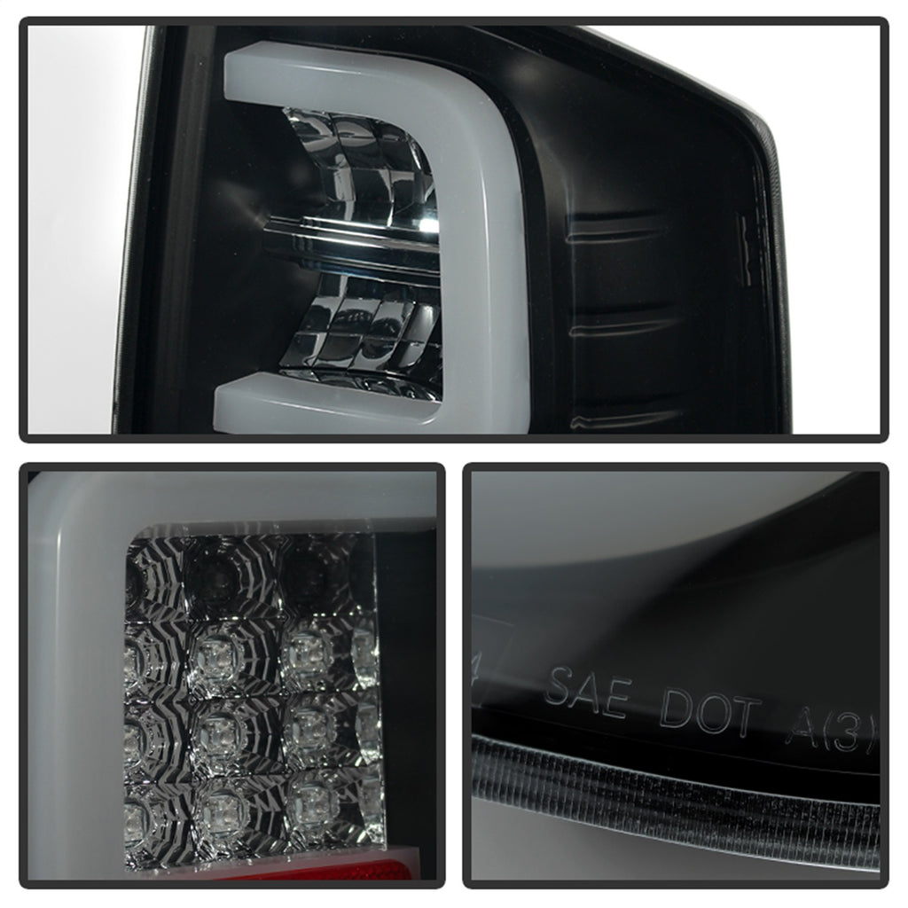 Spyder Auto 5080202 Light Bar LED Tail Lights Fits 14-19 Tundra