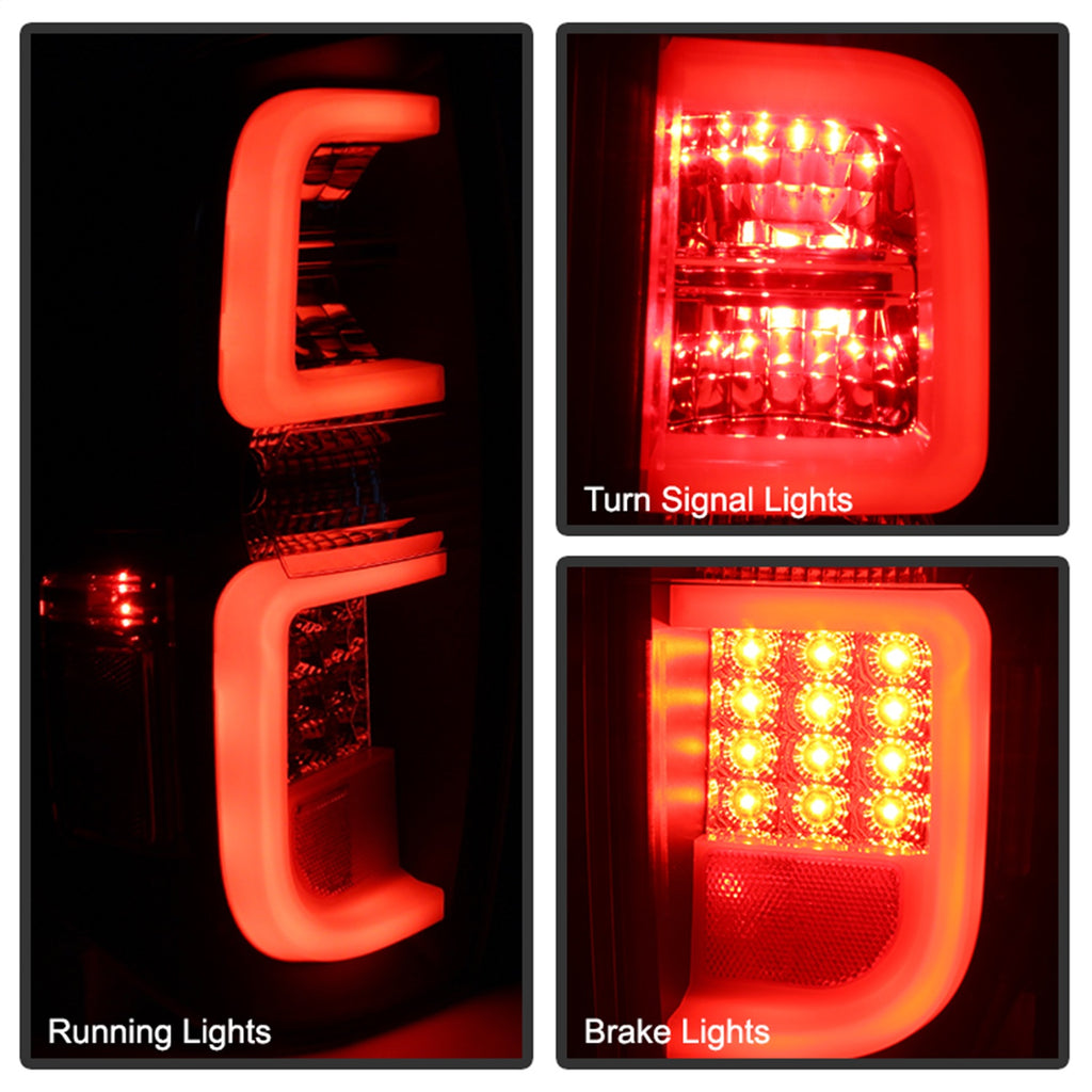 Spyder Auto 5080202 Light Bar LED Tail Lights Fits 14-19 Tundra