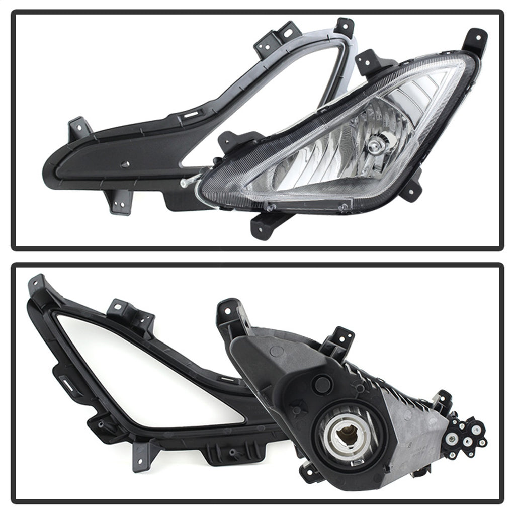 Spyder Auto 5080462 Fog Lights Fits 14-16 Elantra
