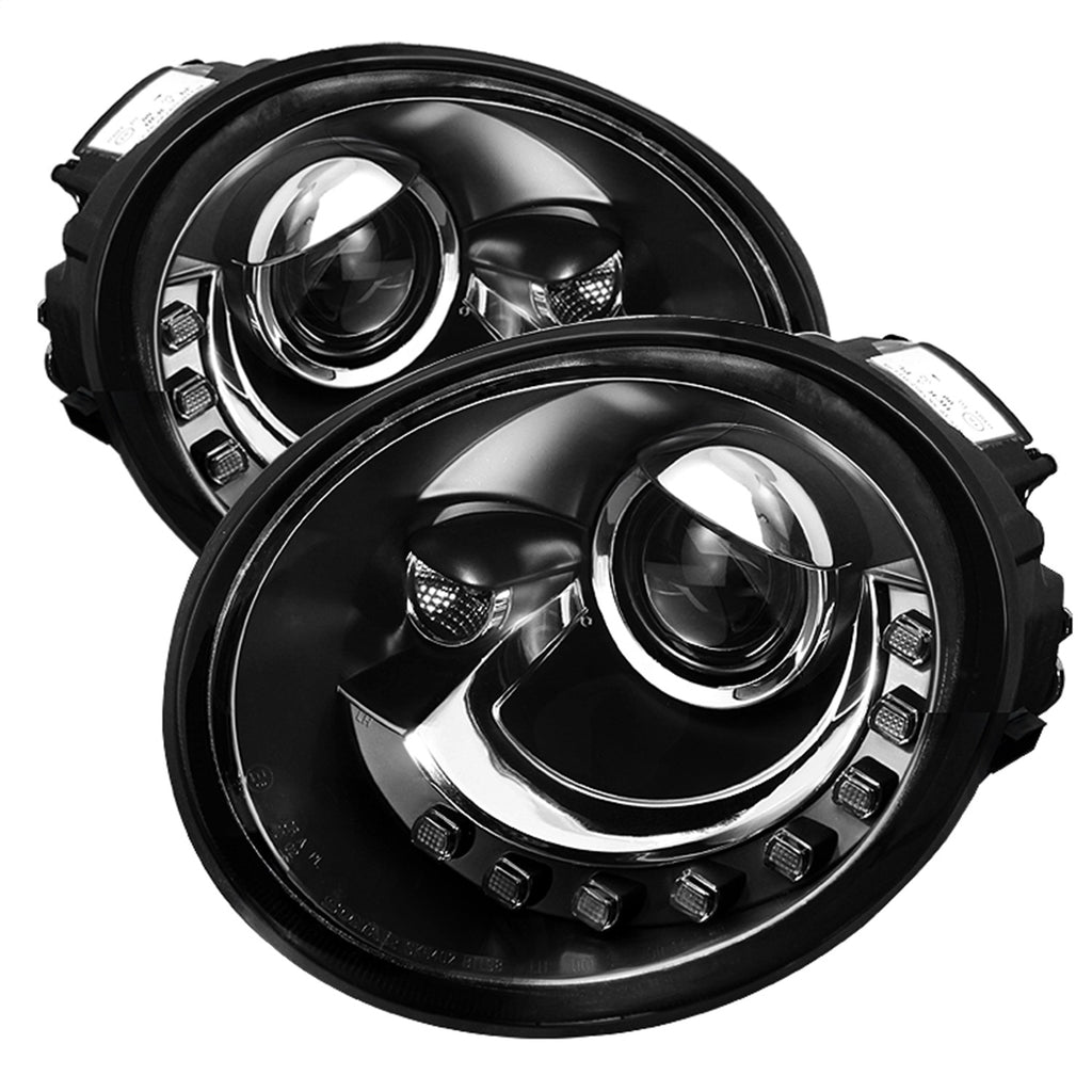 Spyder Auto 5080547 DRL Projector Headlights Fits 98-05 Beetle