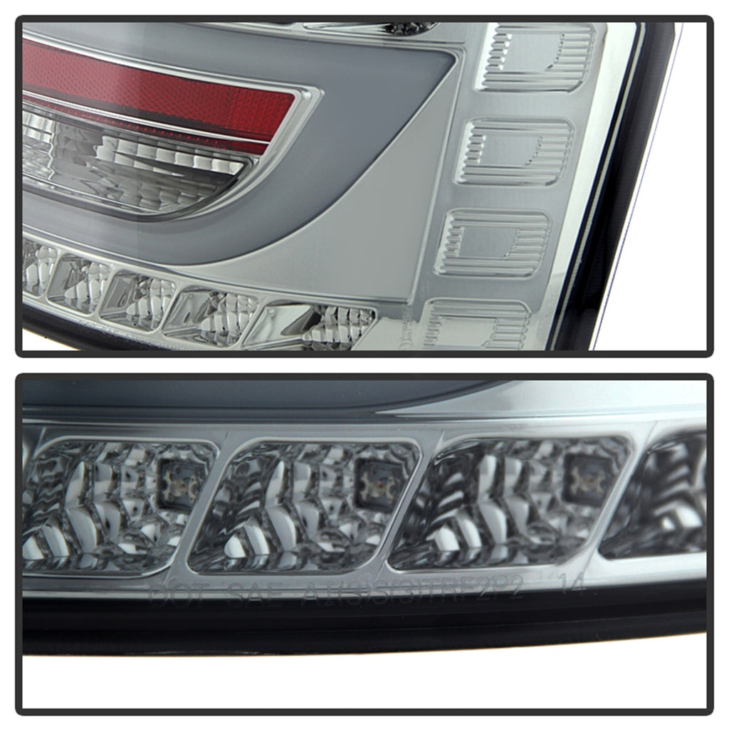 Spyder Auto 5080776 Light Bar LED Tail Lights Fits 06-08 A6