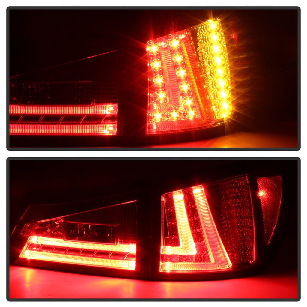 Spyder Auto 5080806 LED Tail Lights Fits 06-08 IS250
