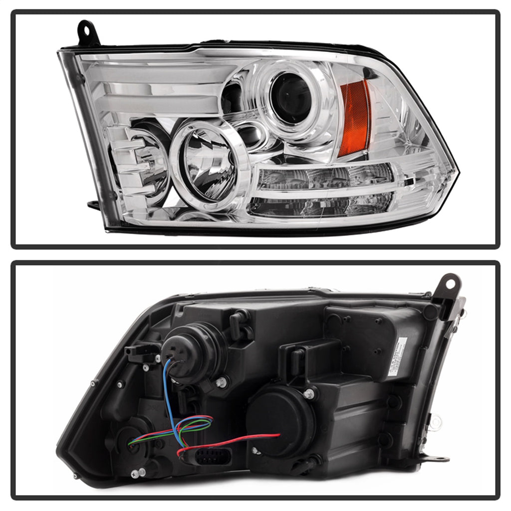 Spyder Auto 5080905 Projector Headlights Fits 13-16 1500 2500 3500