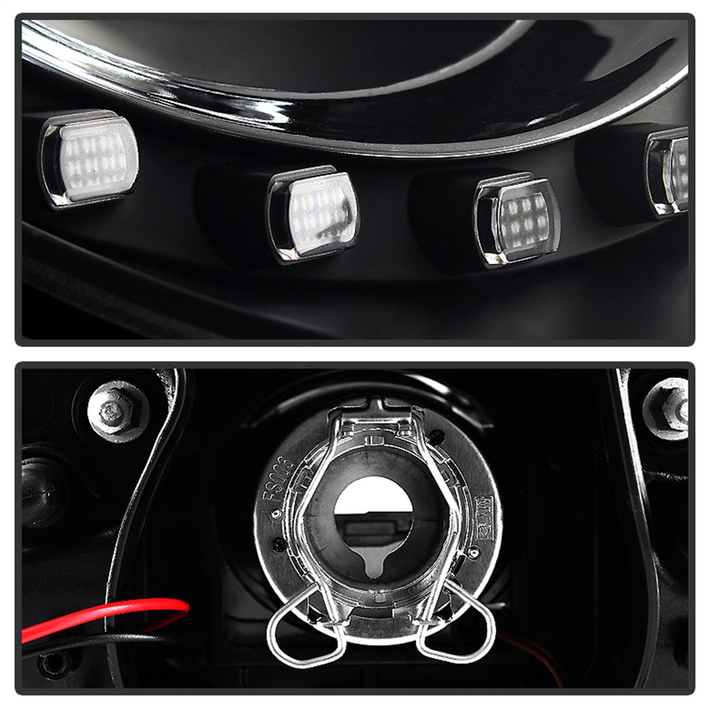 Spyder Auto 5080929 DRL LED Projector Headlights Fits 06-10 Beetle