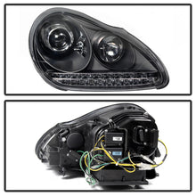 Load image into Gallery viewer, Spyder Auto 5080967 DRL LED Projector Headlights Fits 03-06 Cayenne