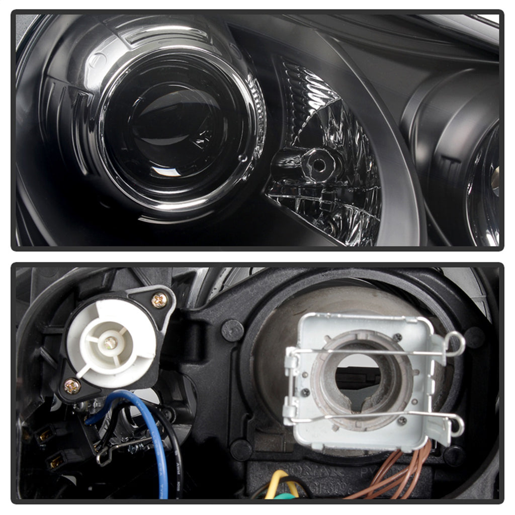 Spyder Auto 5080967 DRL LED Projector Headlights Fits 03-06 Cayenne