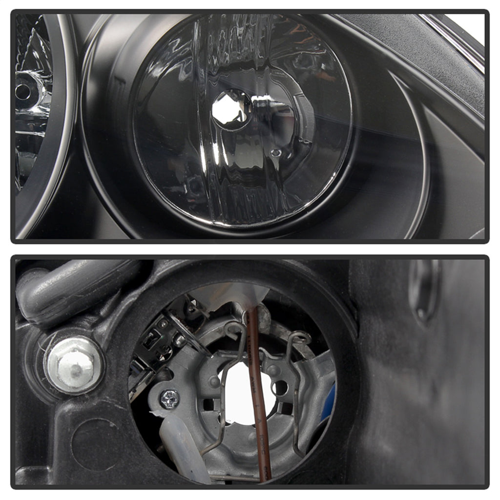 Spyder Auto 5080967 DRL LED Projector Headlights Fits 03-06 Cayenne