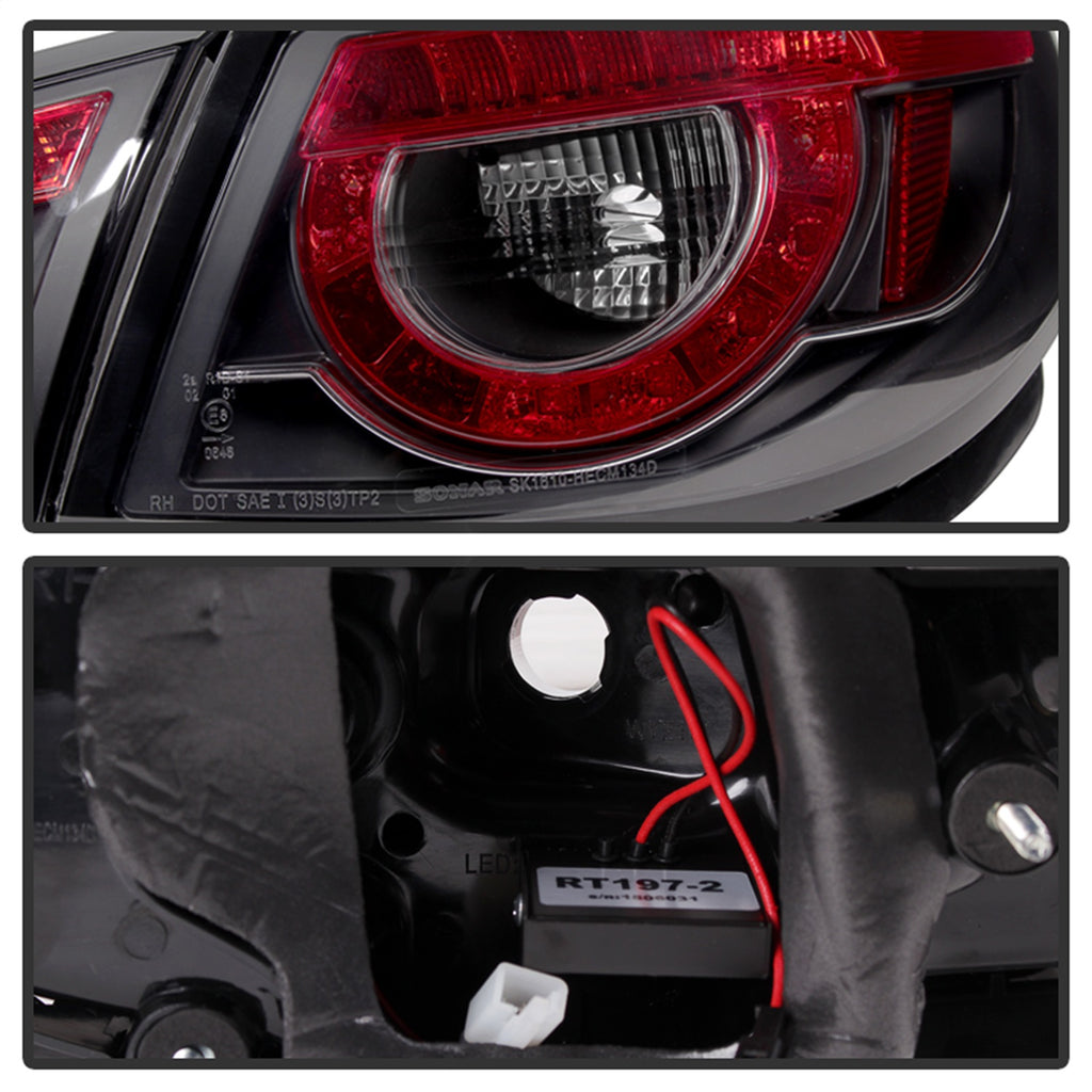 Spyder Auto 5080974 LED Tail Lights Fits 14-16 SS