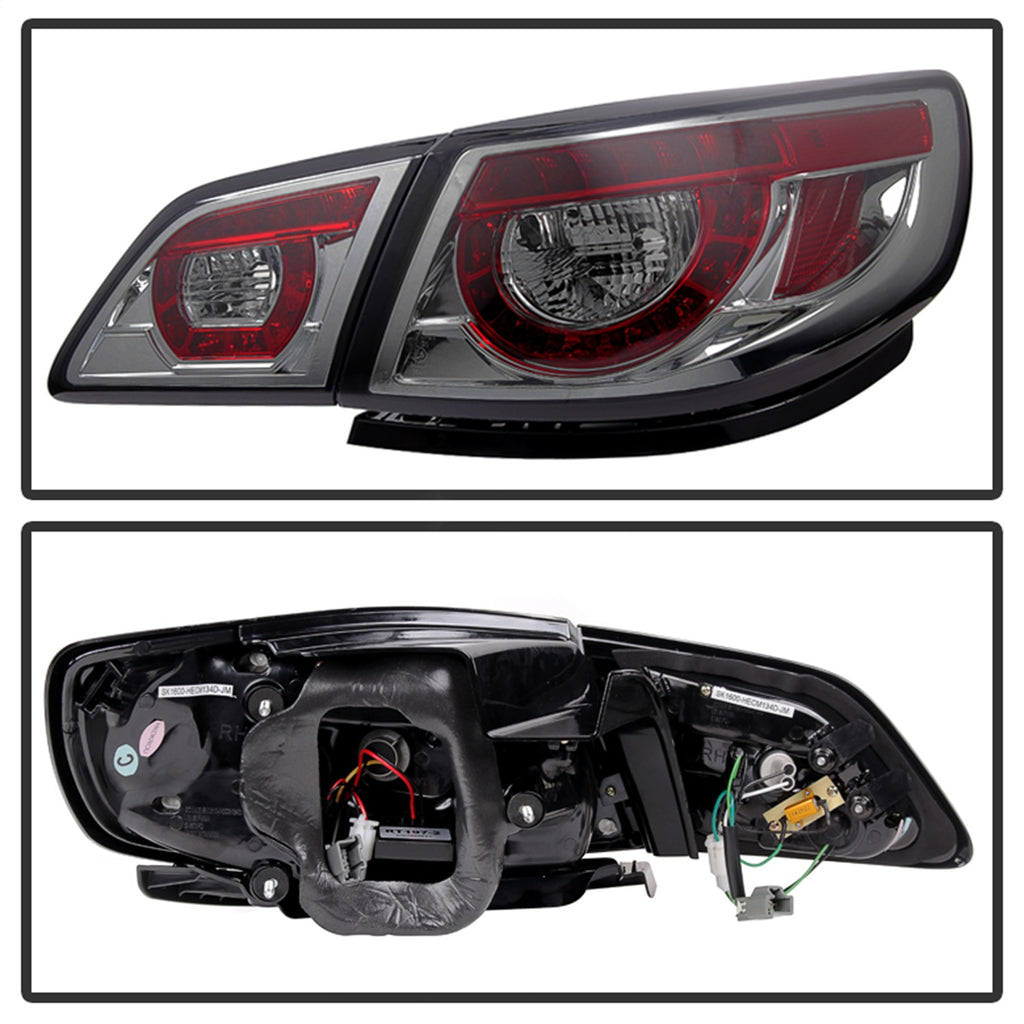 Spyder Auto 5080981 LED Tail Lights Fits 14-16 SS