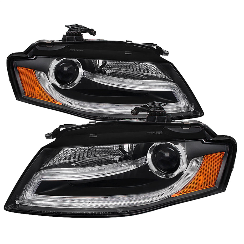 Spyder Auto 5081544 DRL LED Projector Headlights Fits 09-12 A4